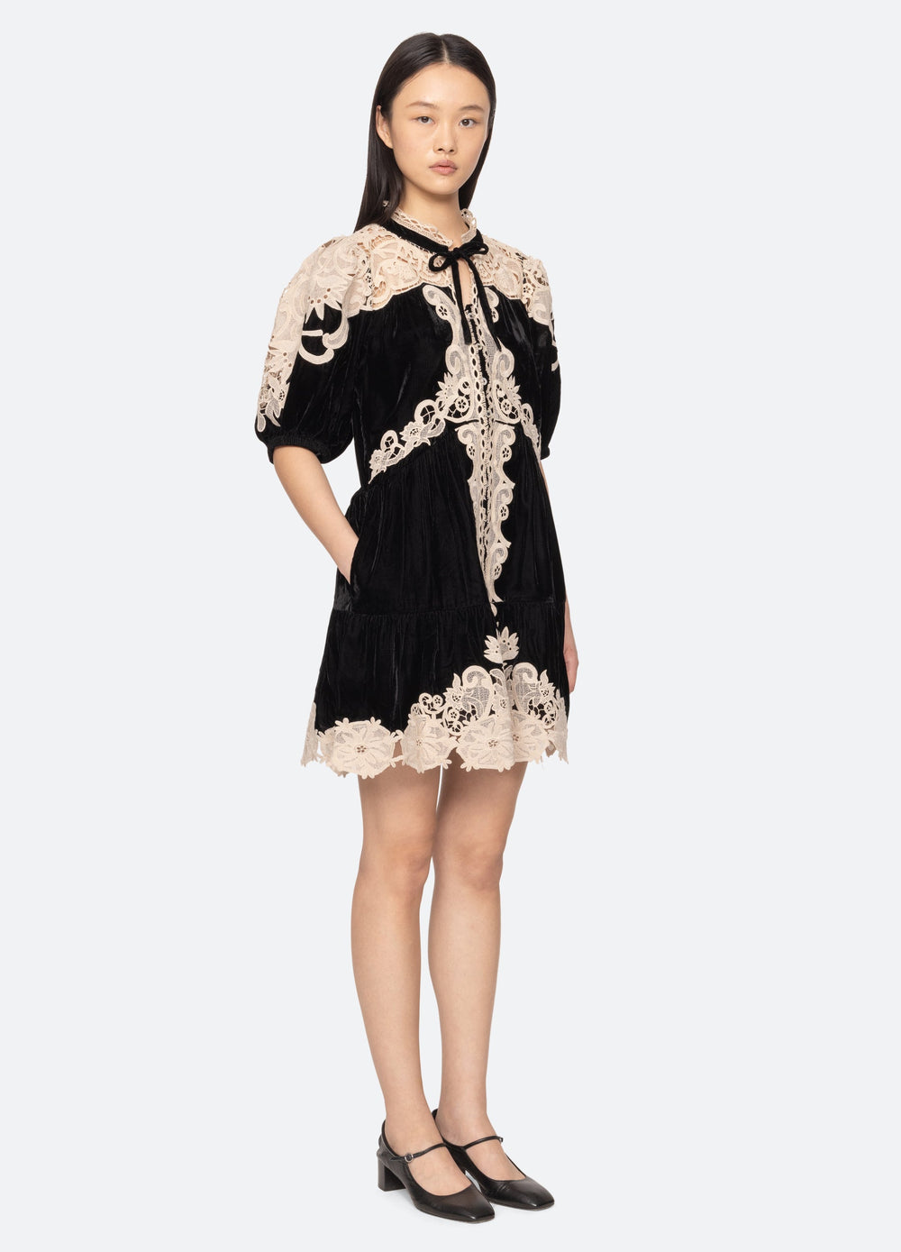 Medina S/S Dress Black