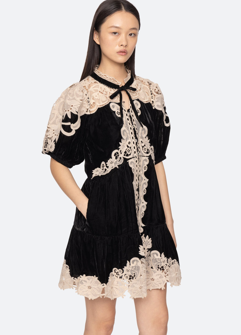 Medina S/S Dress Black