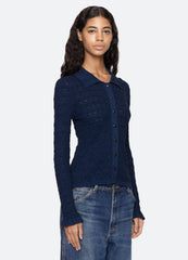 Ruby Cardigan Navy|Black