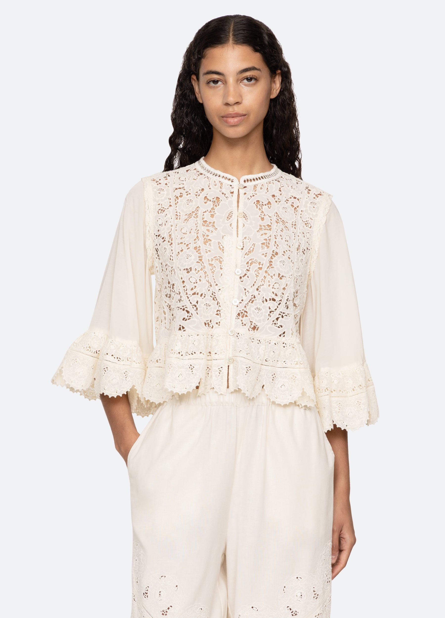 Shanna Top Cream