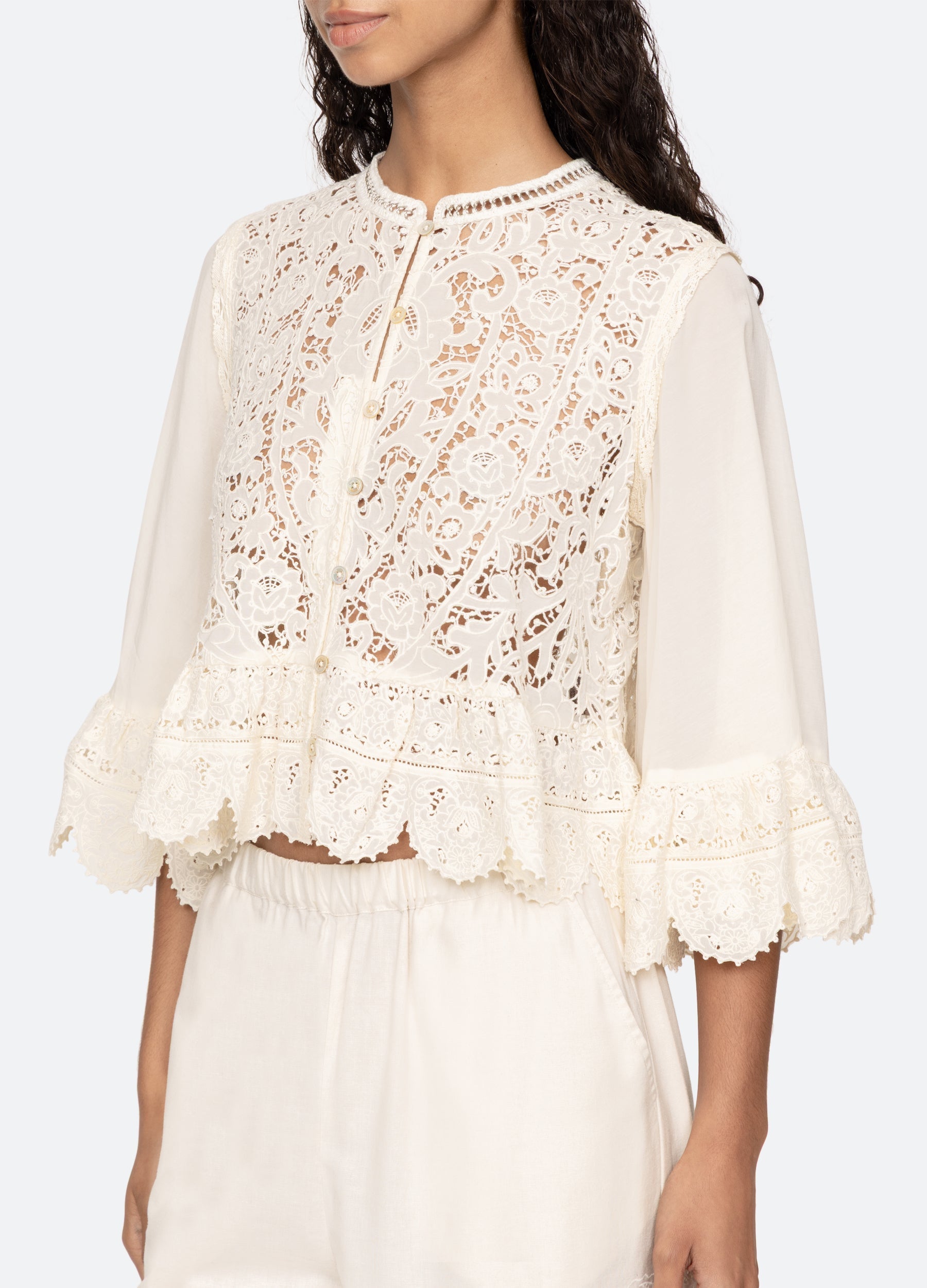 Shanna Top Cream