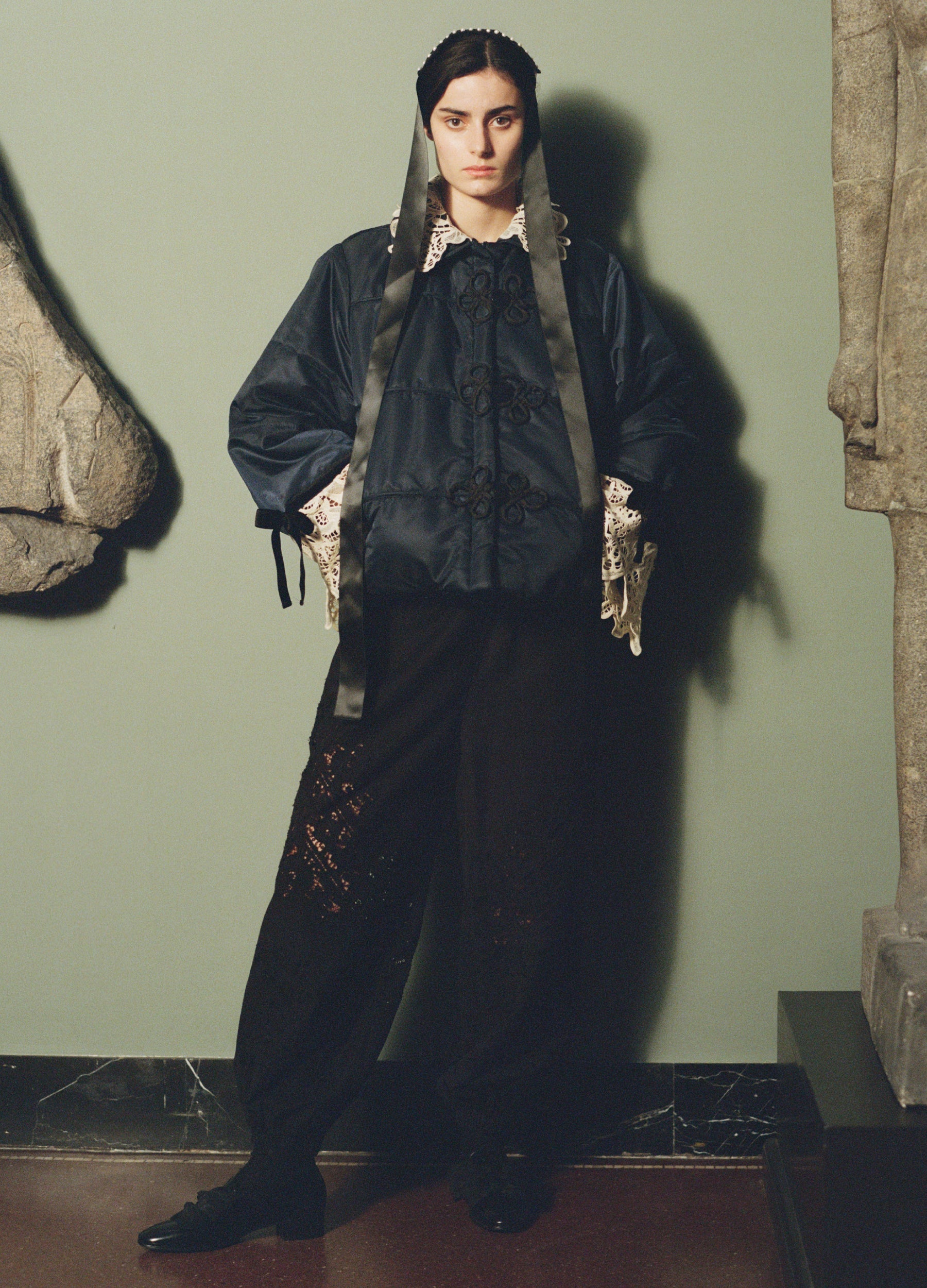 Shanna Pants Black|Cream