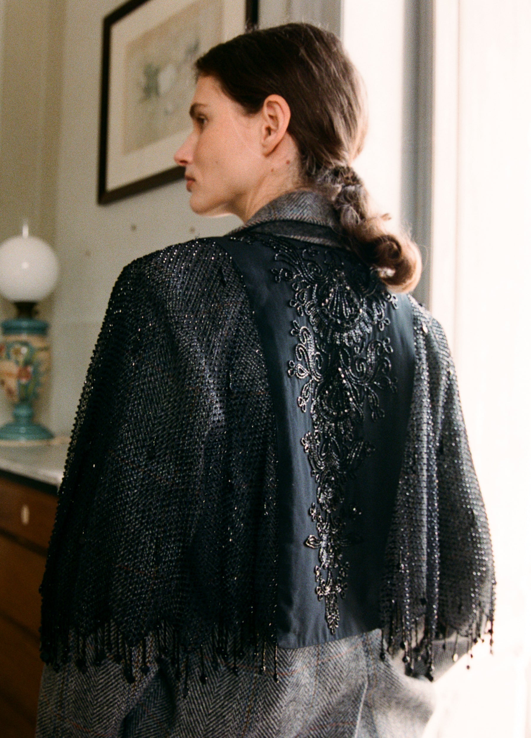 Shanna Cape Black