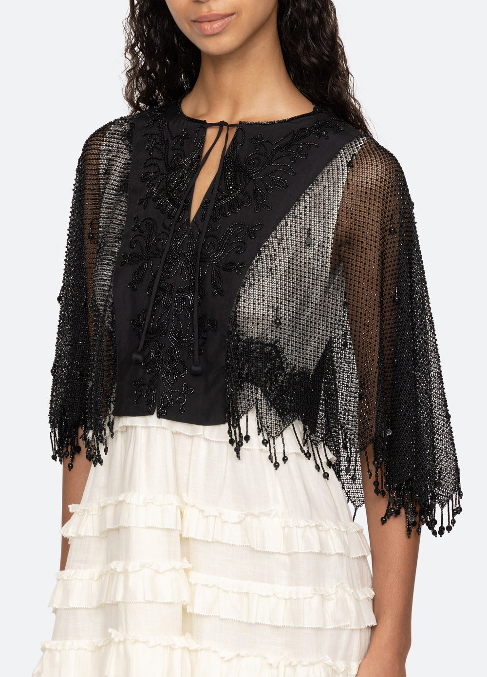 Shanna Cape Black