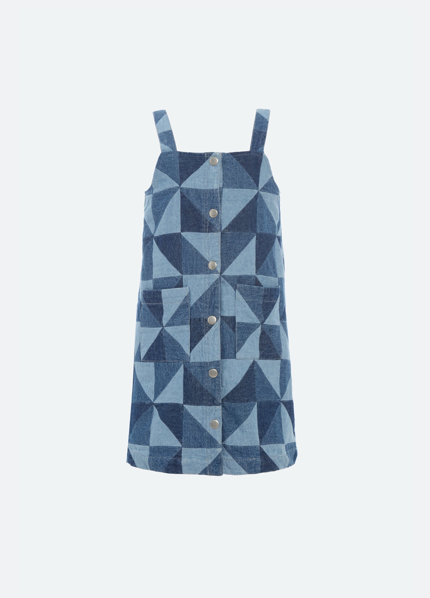 Deniz Kids Dress Blue