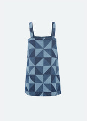 Deniz Kids Dress Blue