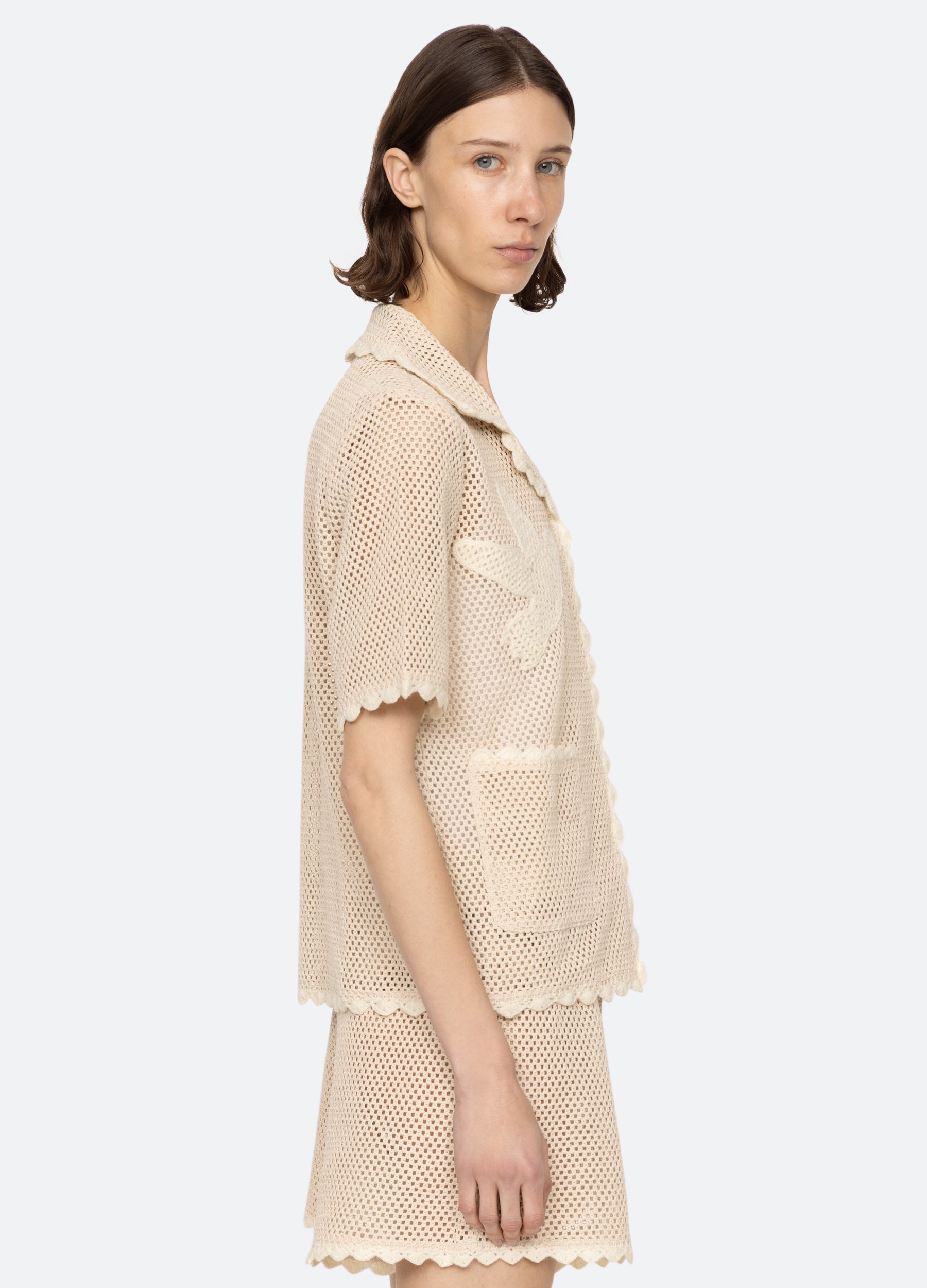 Sally Shirt Coverup Tan