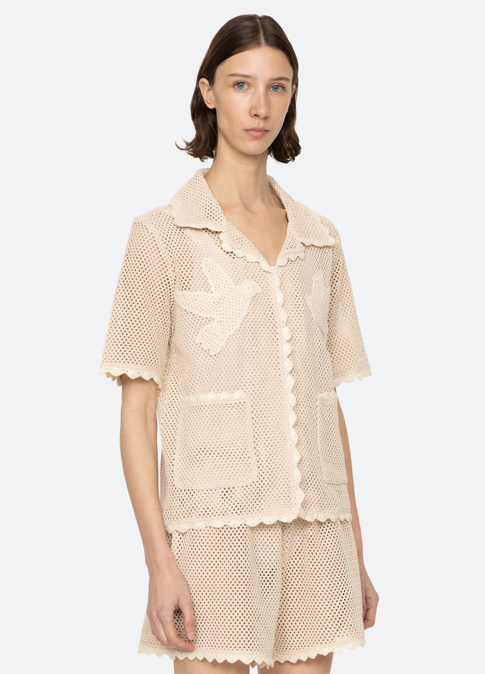 Sally Shirt Coverup Tan
