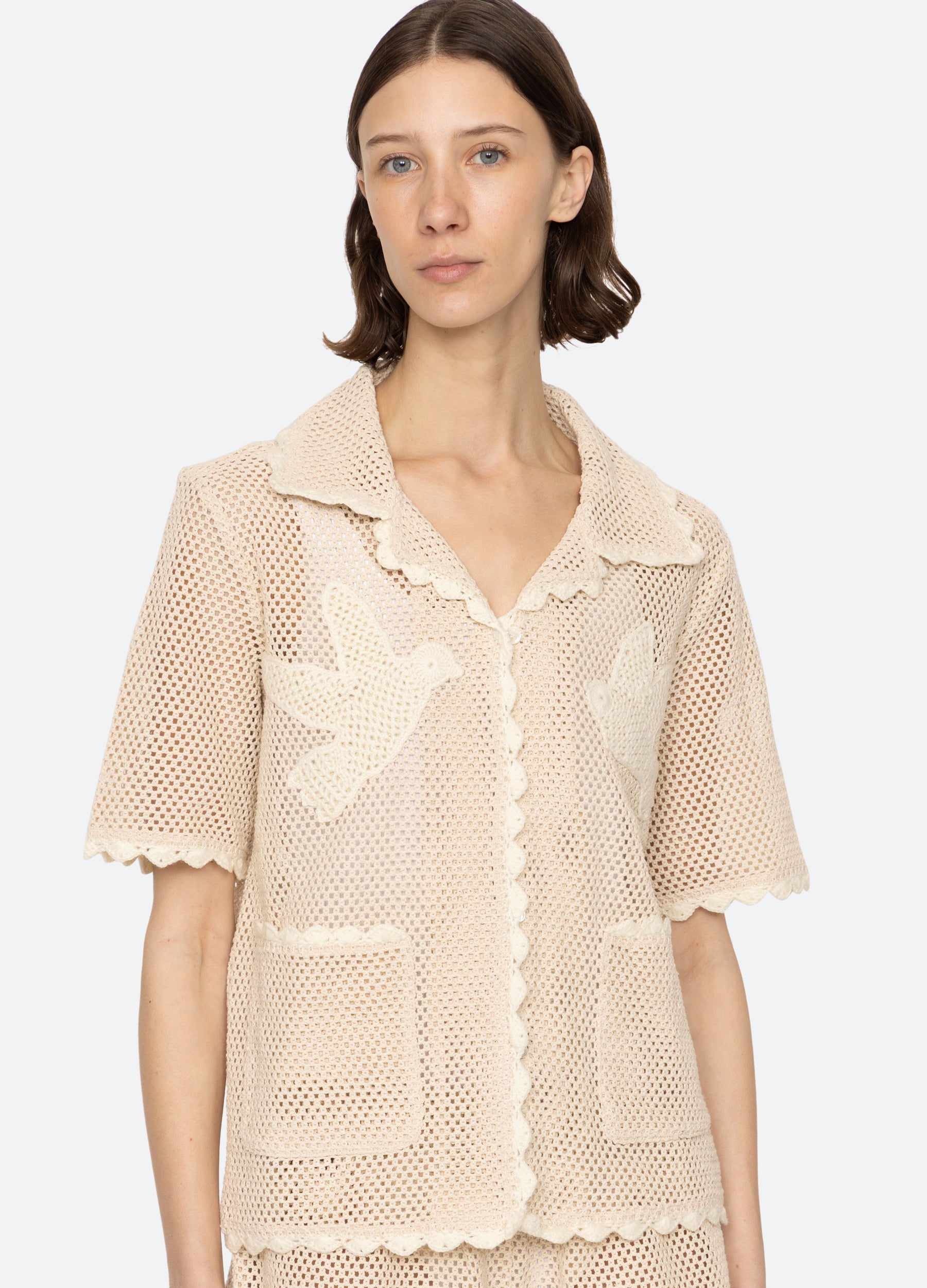 Sally Shirt Coverup Tan
