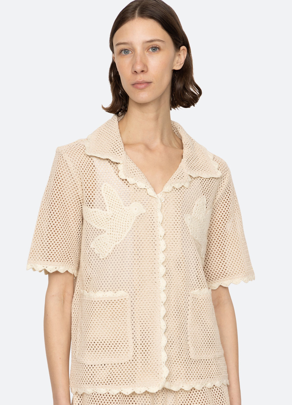 Sally Shirt Coverup Tan