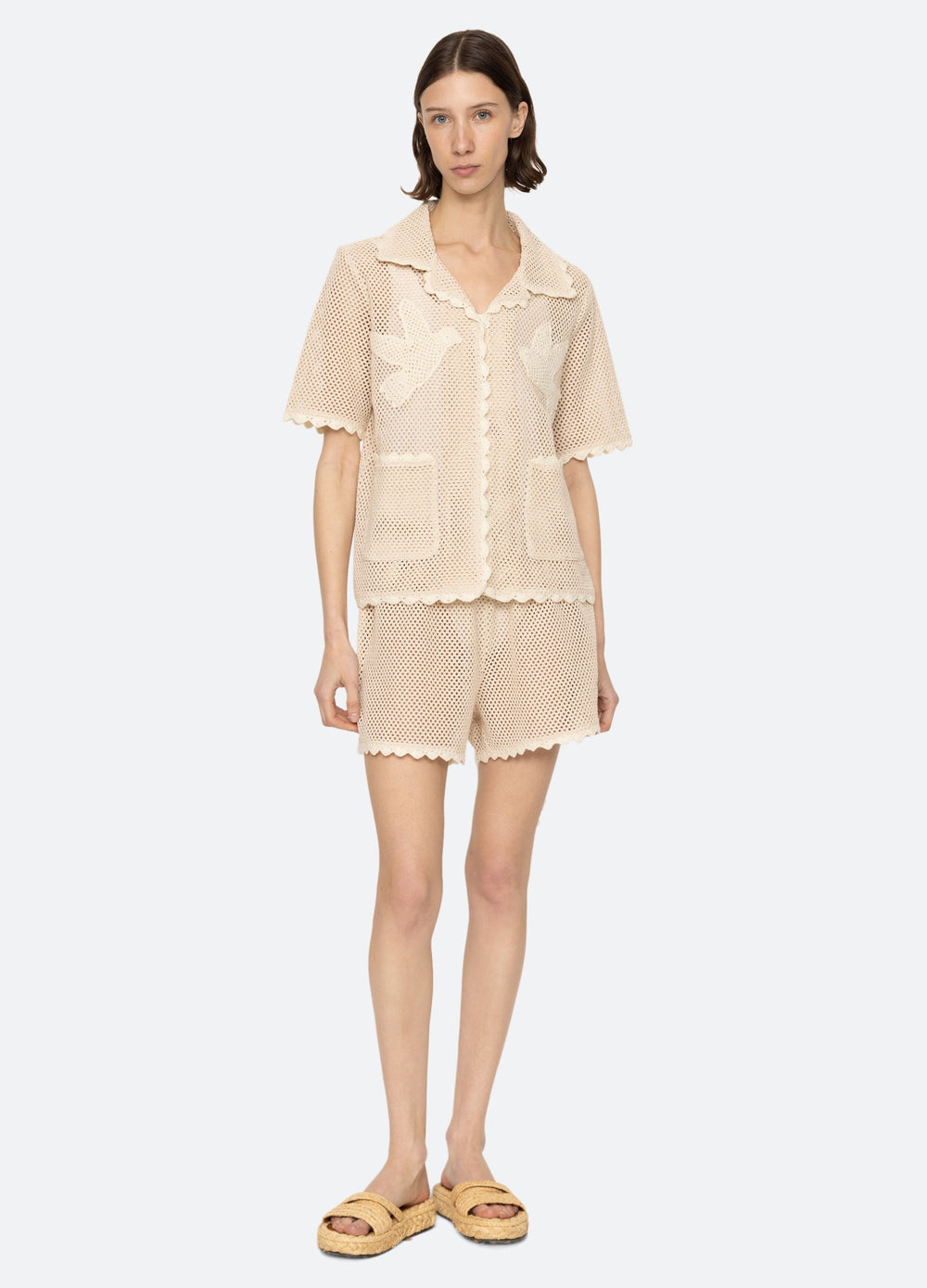 Sally Shirt Coverup Tan