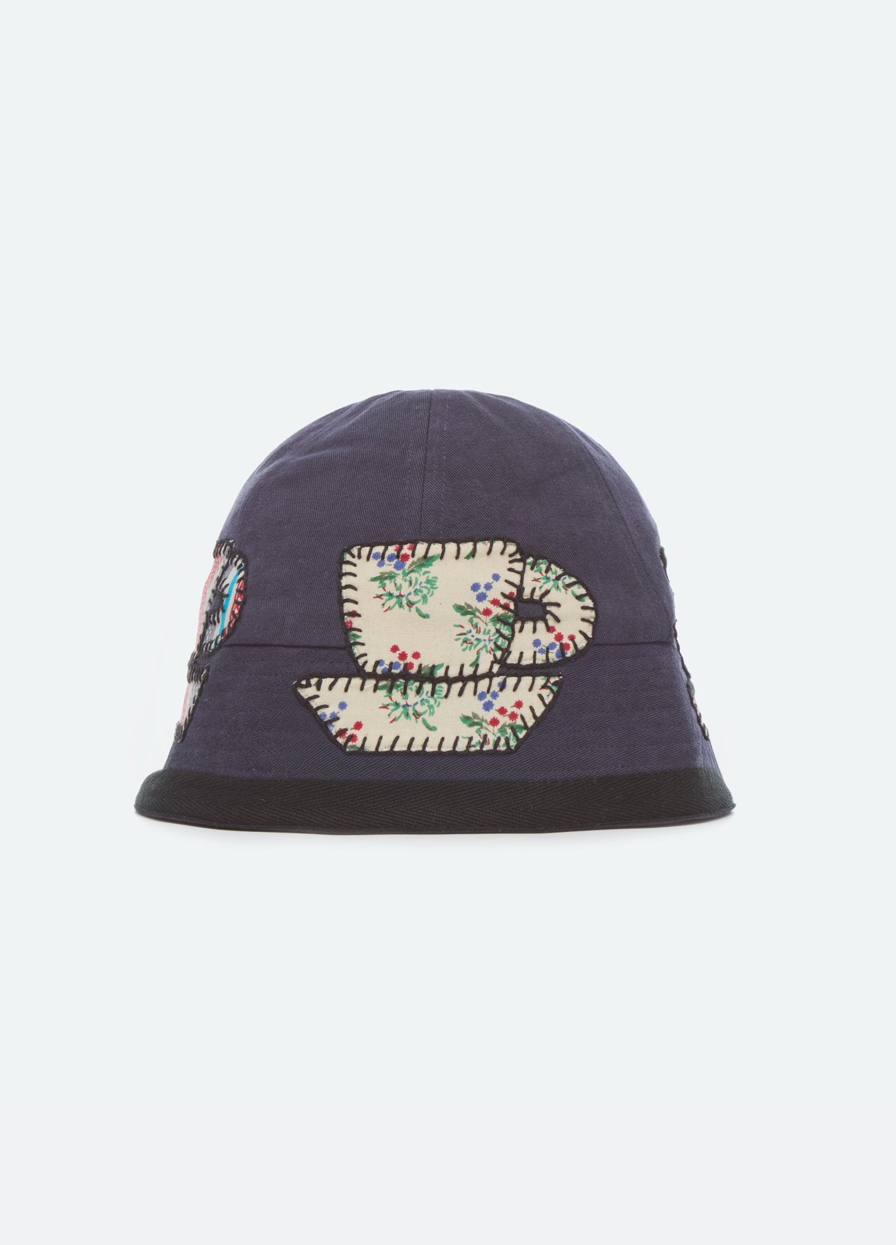 Karmen Hat Cream|Navy