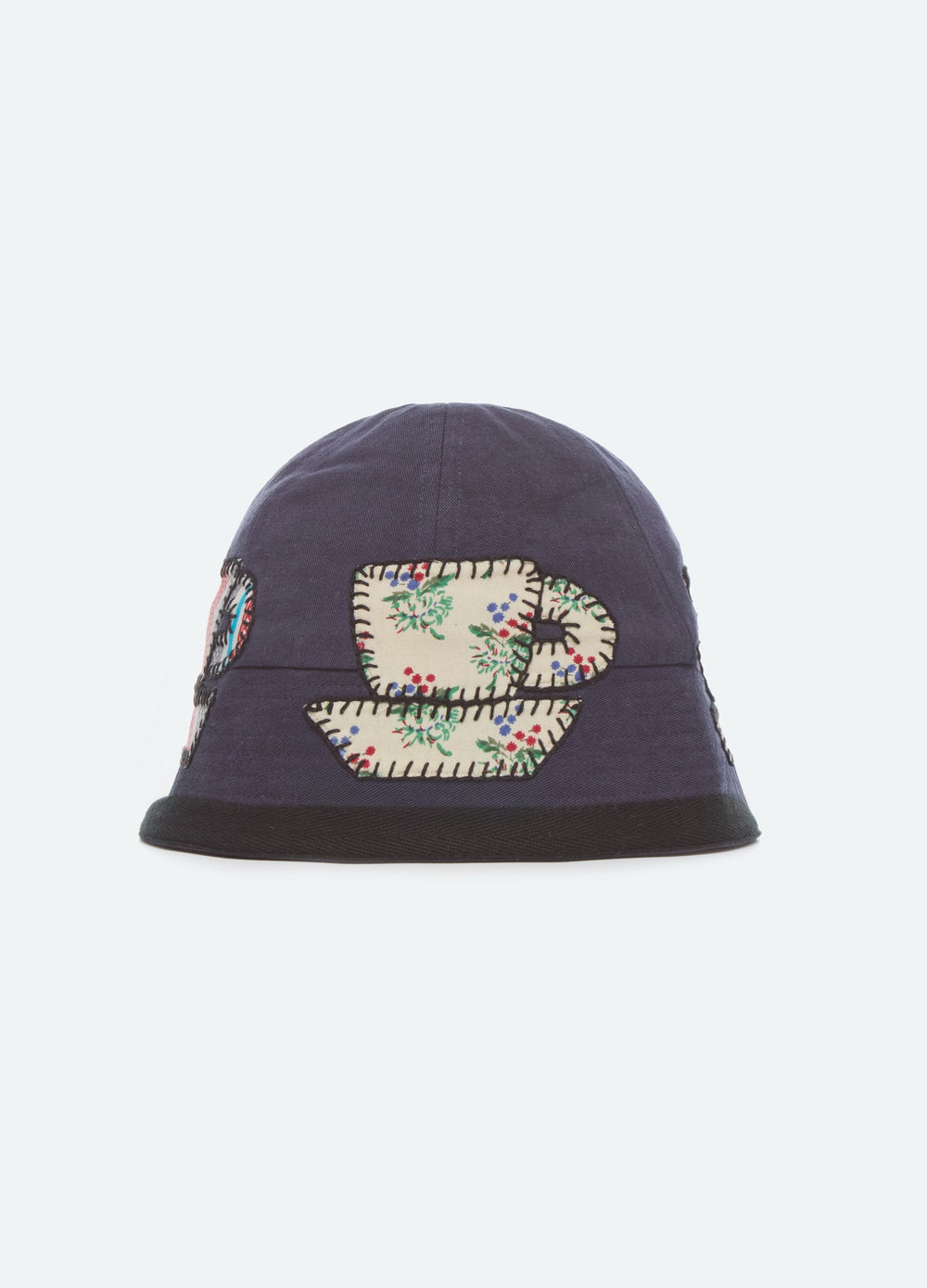 Karmen Hat Cream|Navy