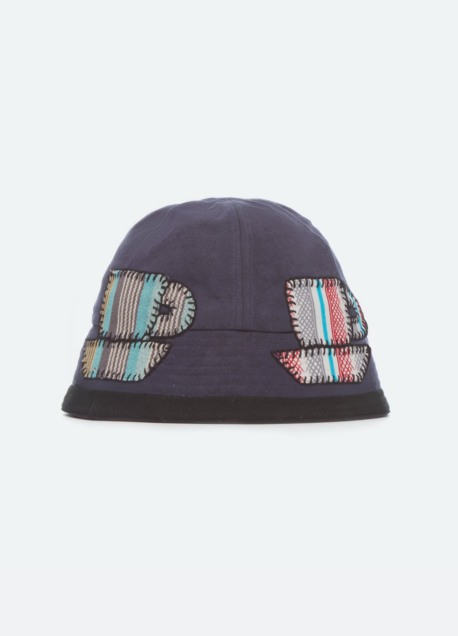 Karmen Hat Cream|Navy