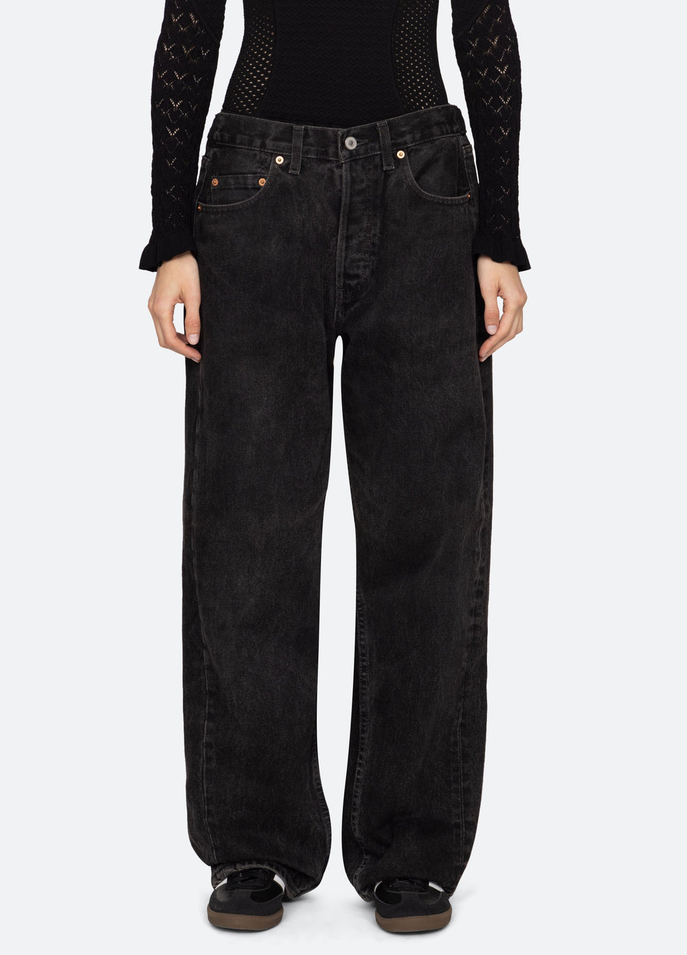 Elena Pants Black|Blue