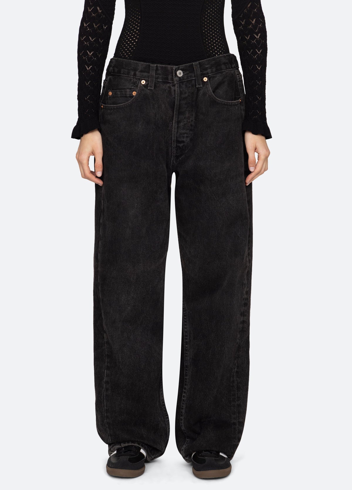 Elena Pants Black|Blue