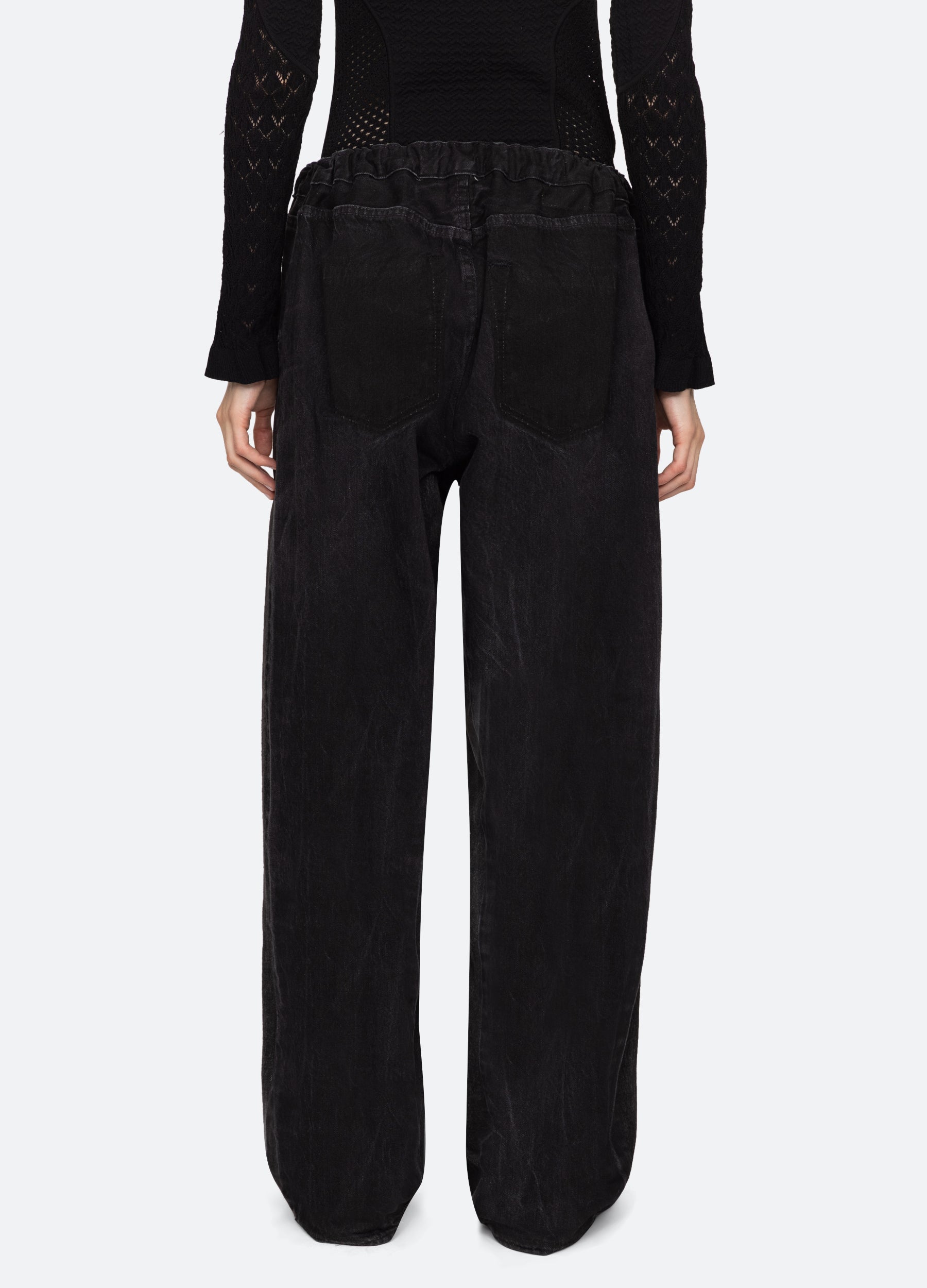 Elena Pants Black|Blue