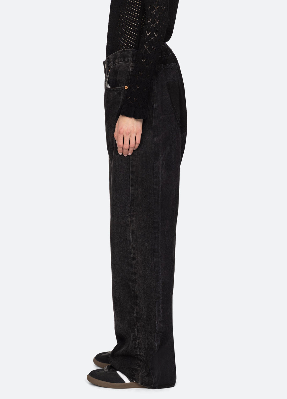 Elena Pants Black|Blue