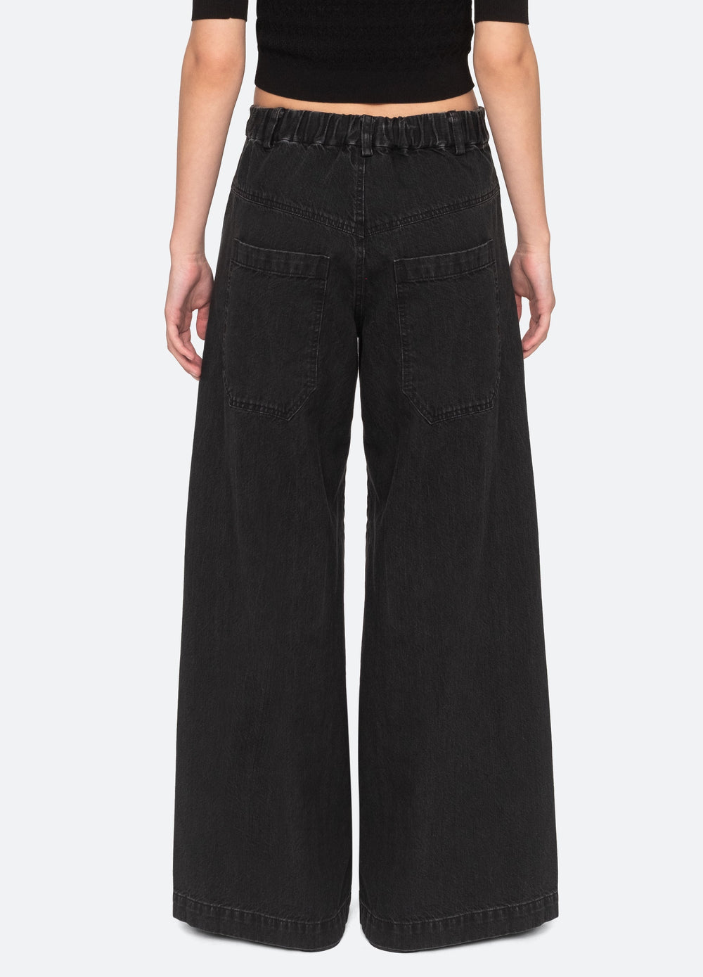 Velma Jeans Black|White