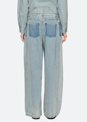 Elena Jeans Blue|White
