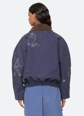 Demi Jacket Blue