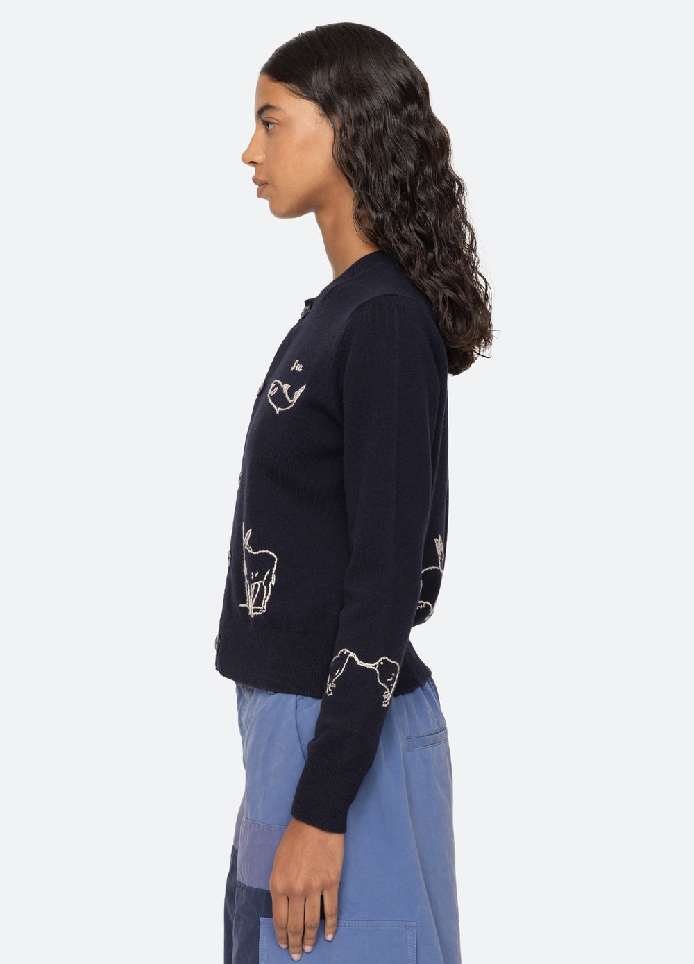 Demi Cardigan Navy