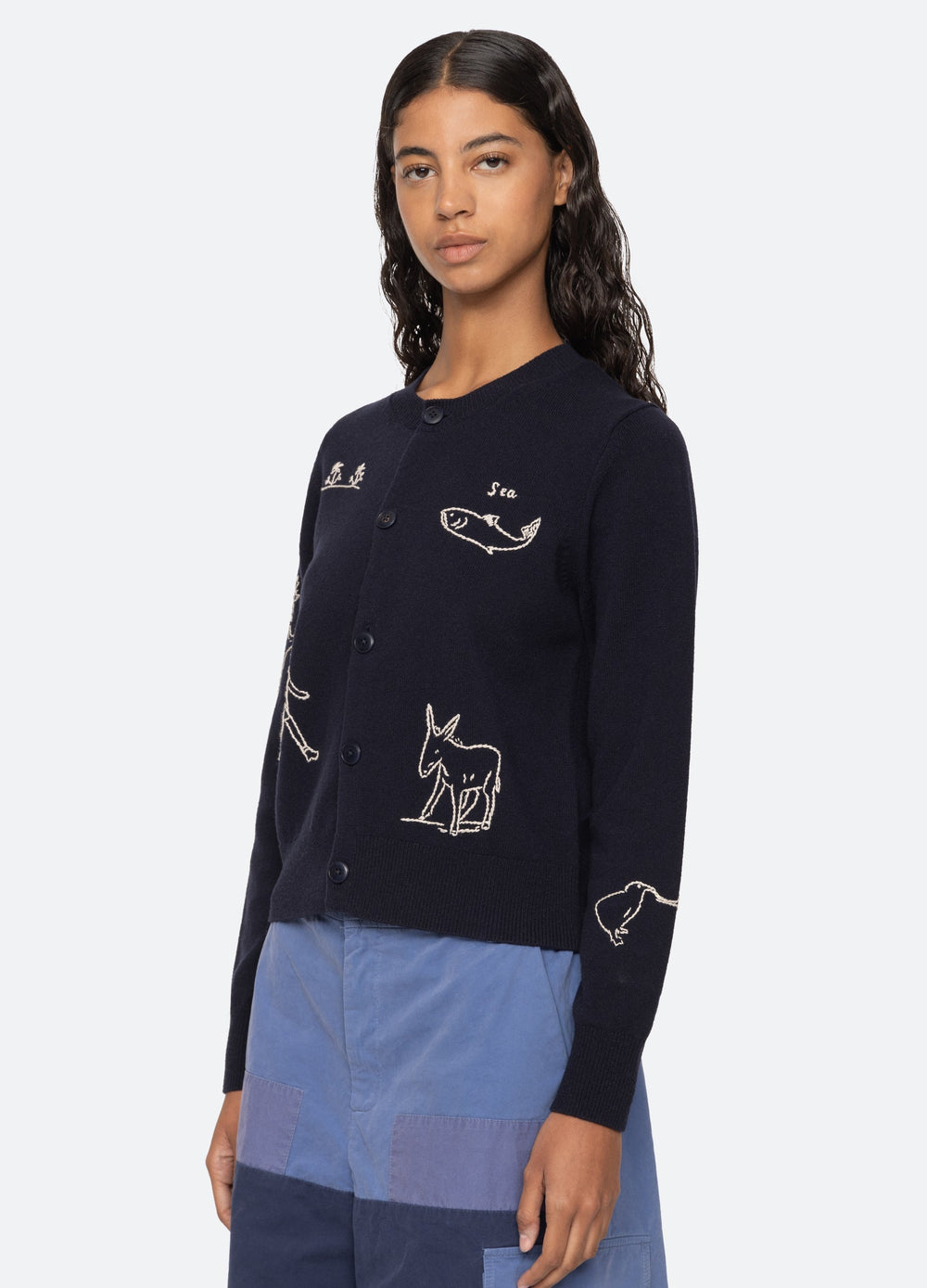 Demi Cardigan Navy