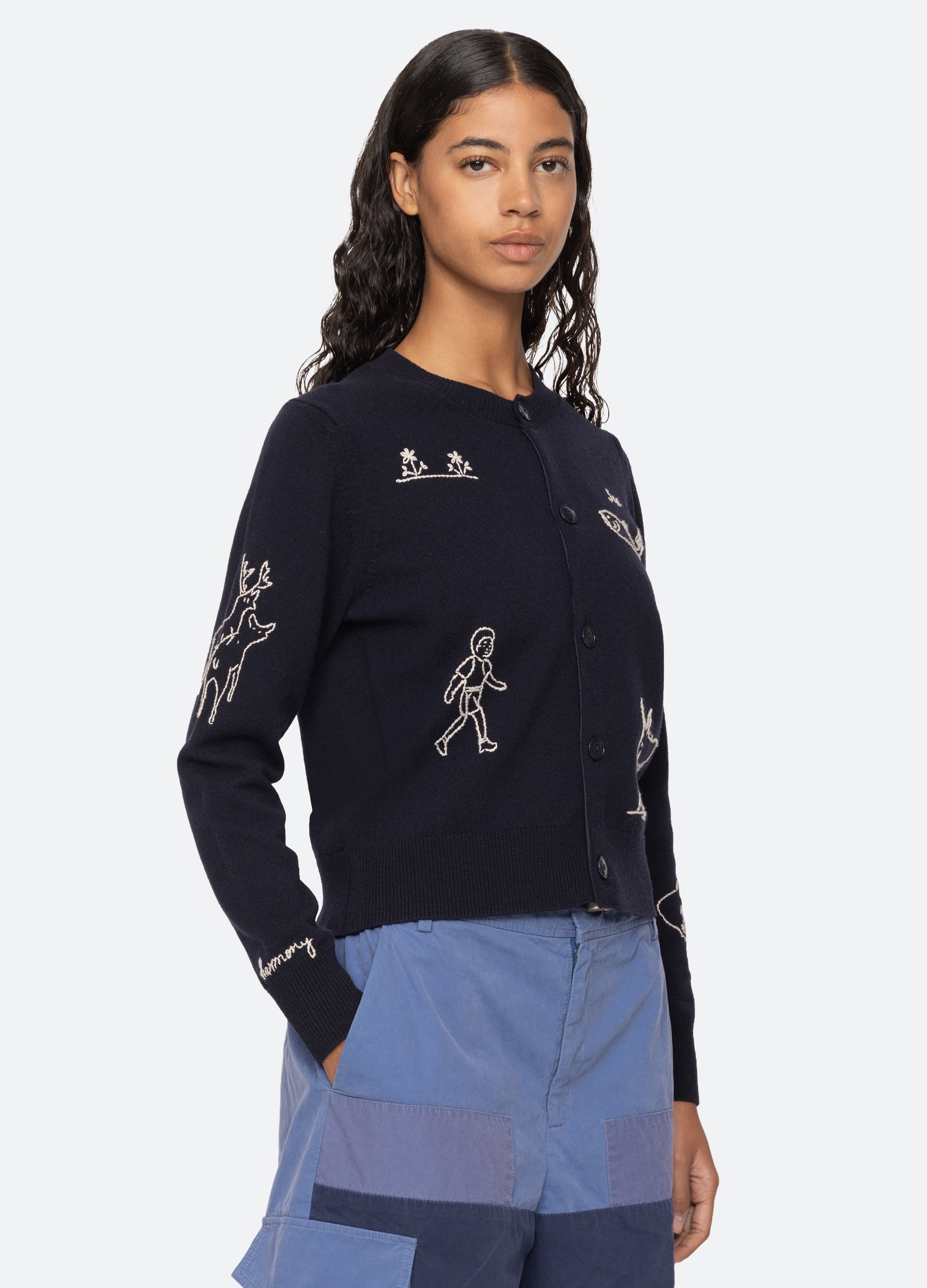 Demi Cardigan Navy