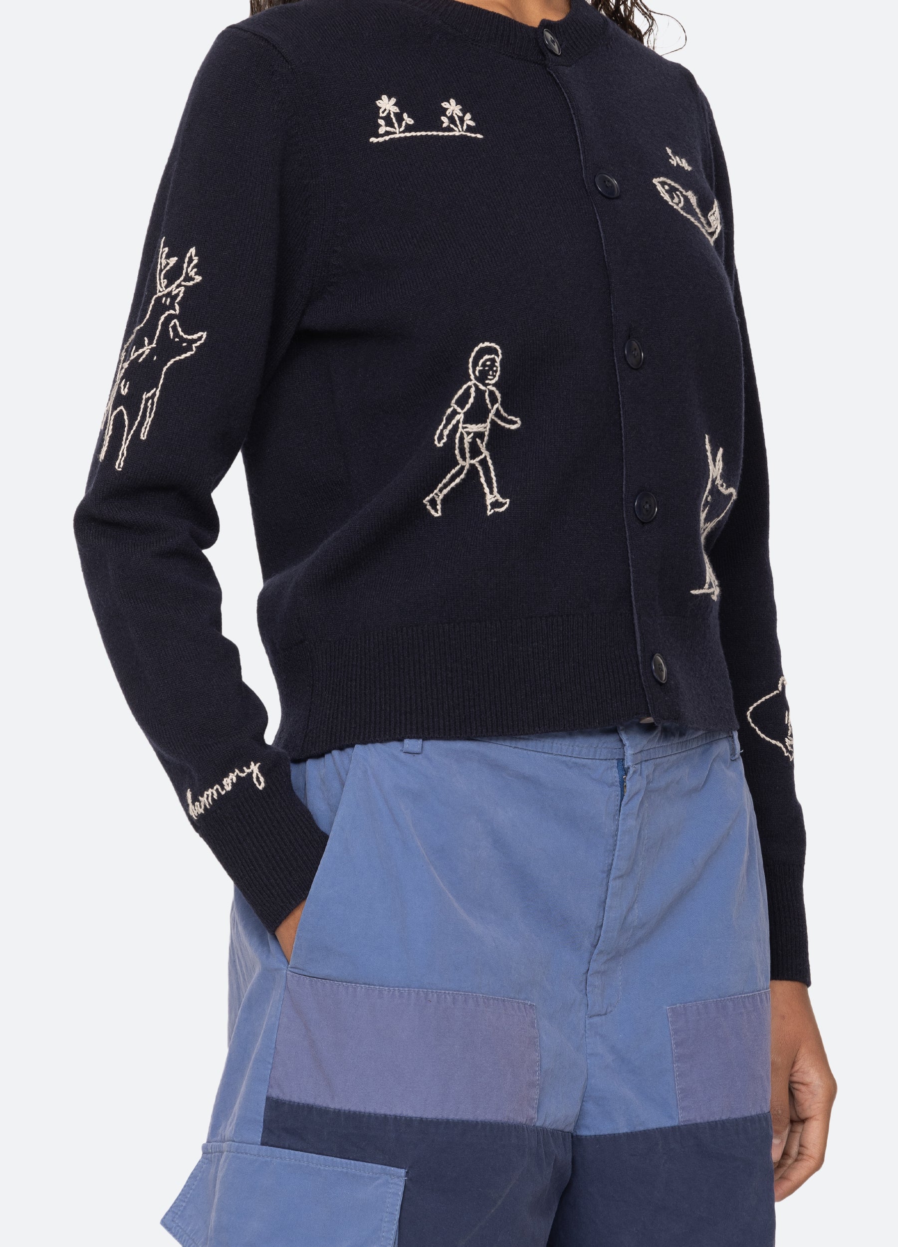 Demi Cardigan Navy
