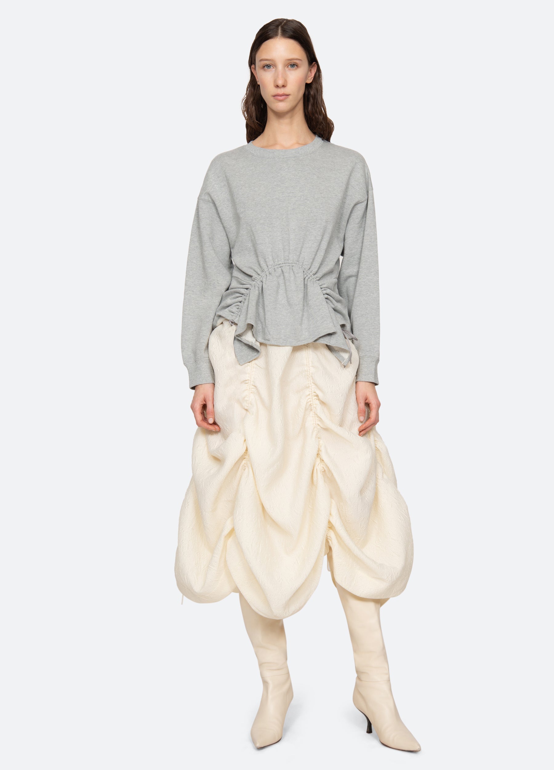 Elegi Sweatshirt Grey|Black