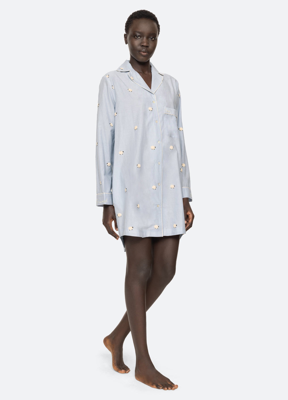 Sheep Night Shirt Sky