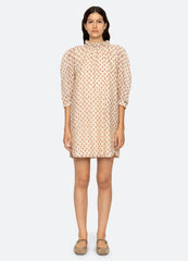 Alexis Tunic Cream|Purple