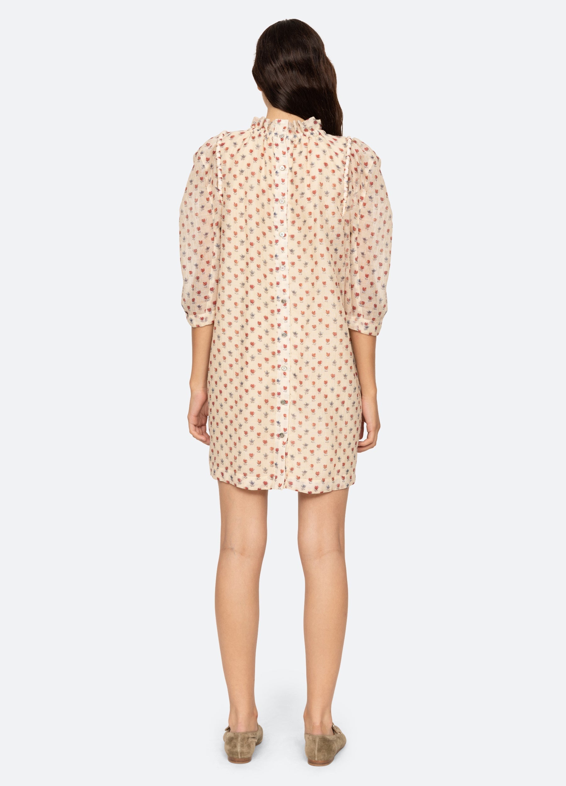 Alexis Tunic Cream|Purple