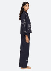 Demi PJ Set Navy